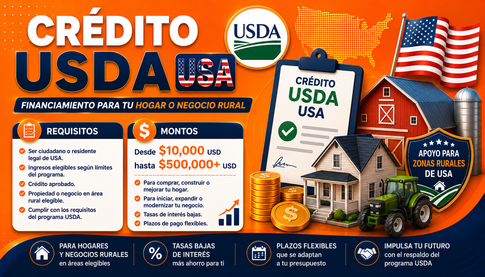 Crédito USDA USA