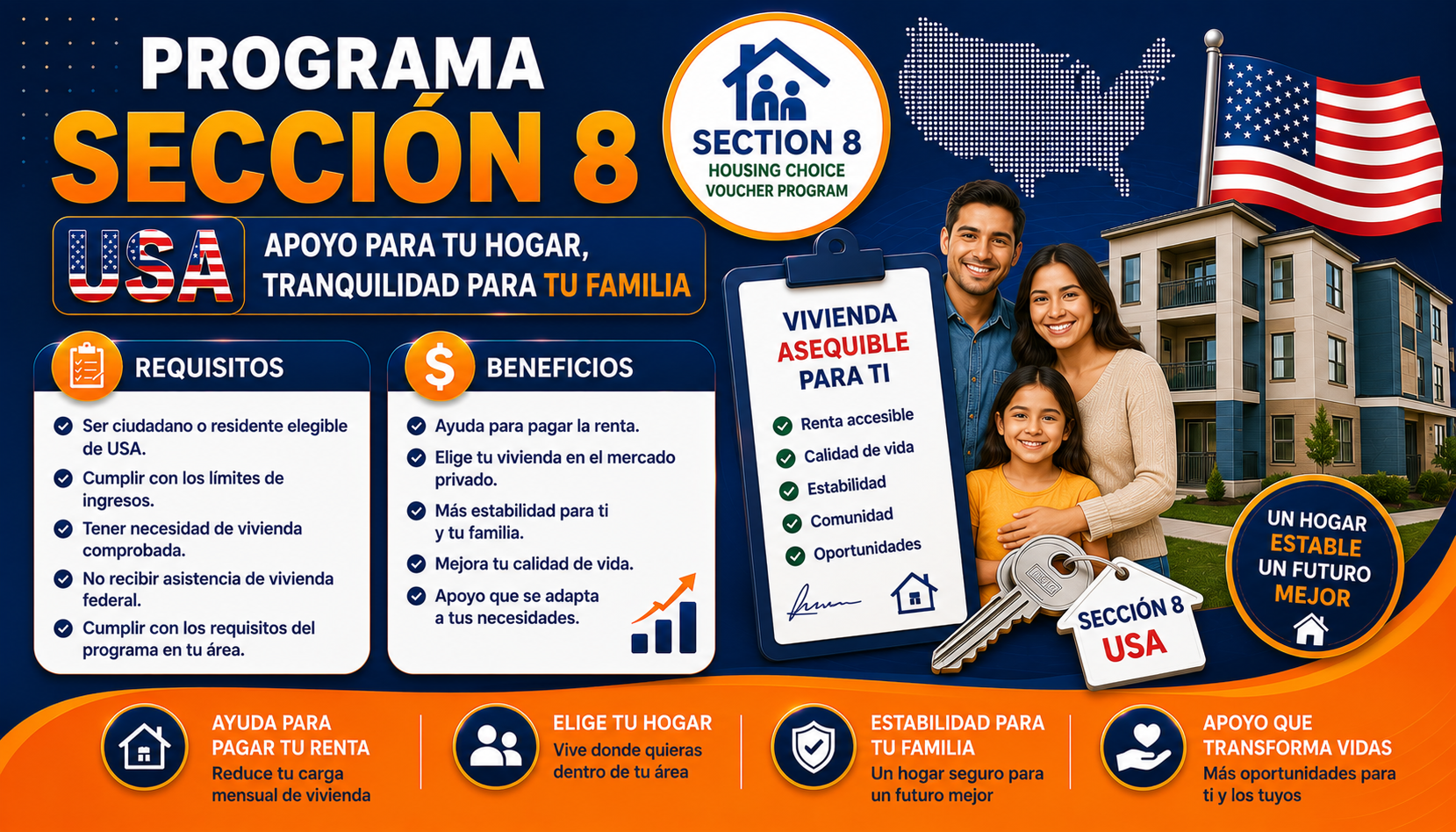 Programa Sección 8 USA