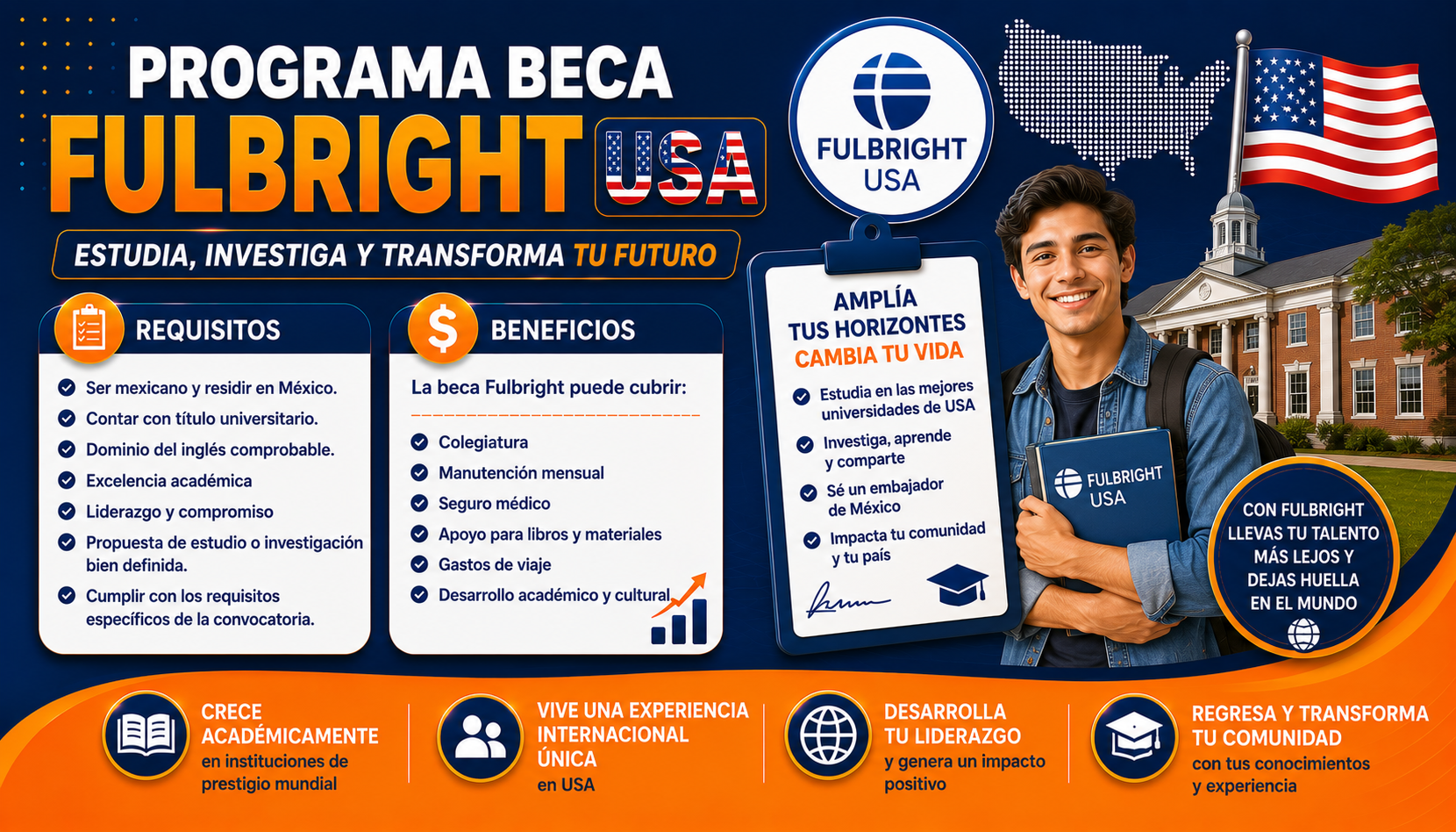 Beca Fulbright USA